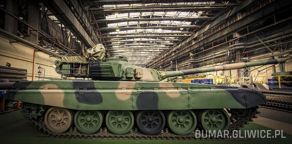 Zmodyfikowane T-72 dotarły do Lublina